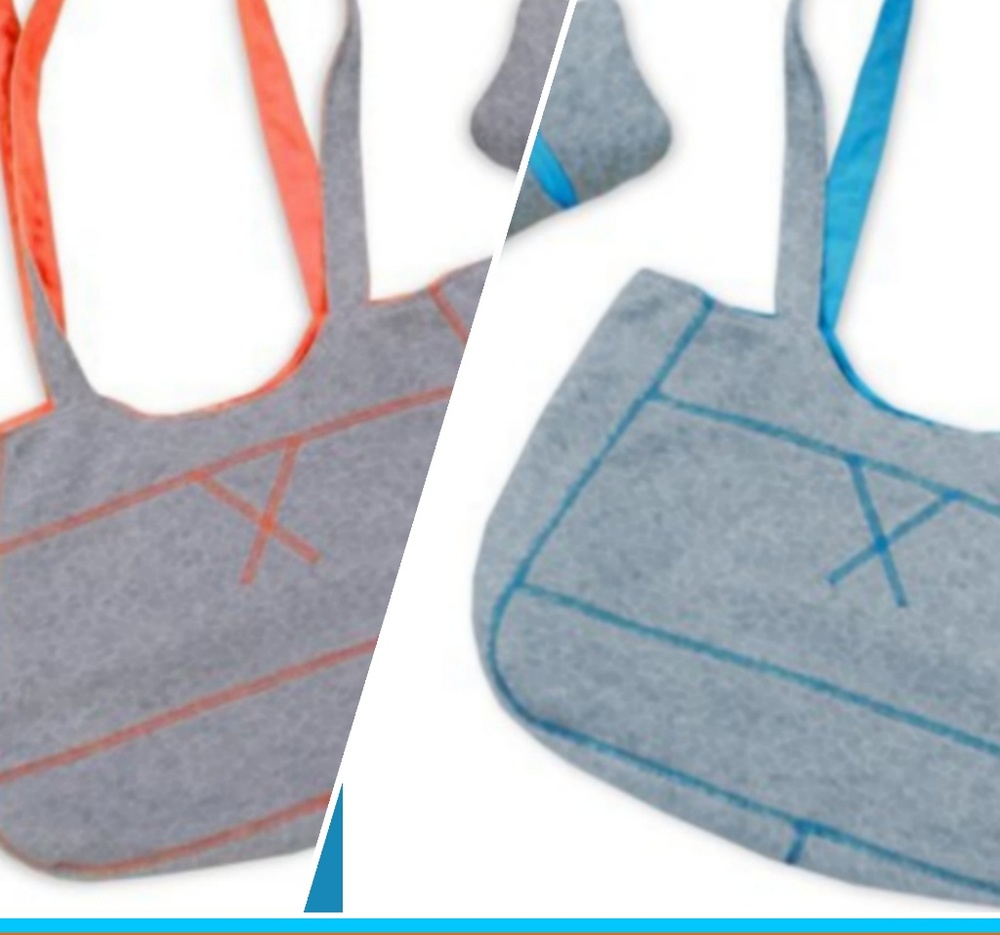 Reversible tshirt totes